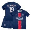 Maillot de Supporter Paris Saint-Germain Lee Kang In 19 Domicile 2024-25 Pour Enfant